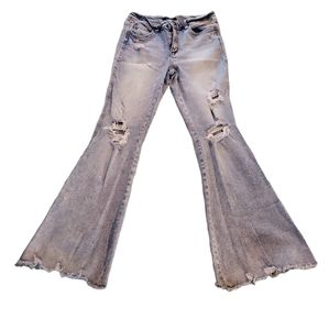 Flying Monkey Midrise Flare Stretch Jean in size 30